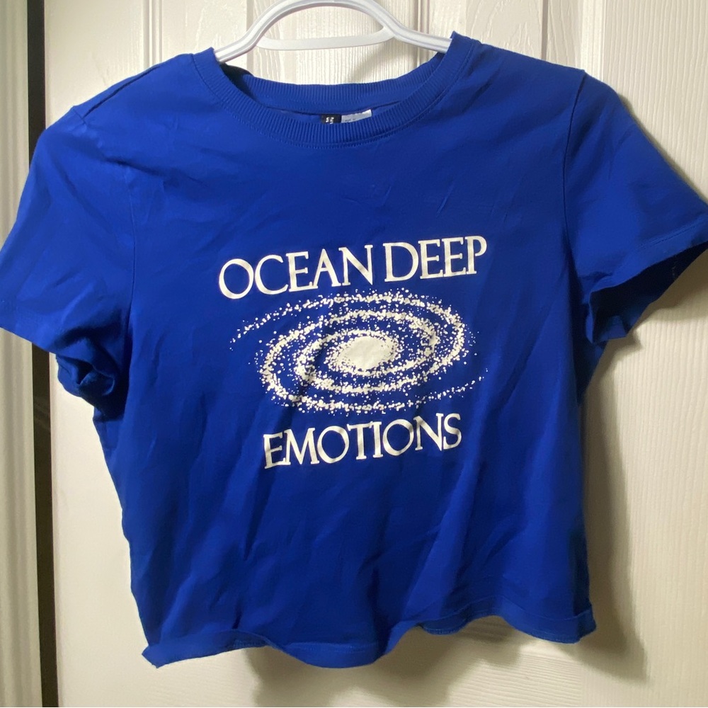 Vintage blue baby-tee